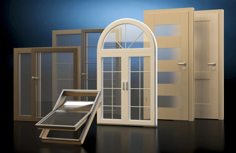 Przykładowe rodzaje drzwi oraz okien